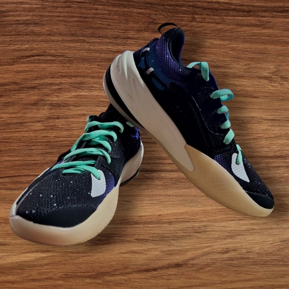 Puma Super Mario Men's  Navy and Teal Sneakers